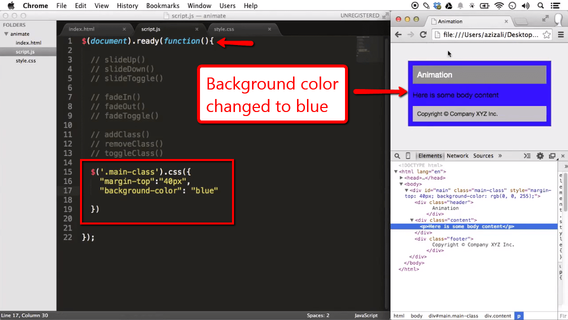 Animate Animating elements with jQuery iLoveCoding