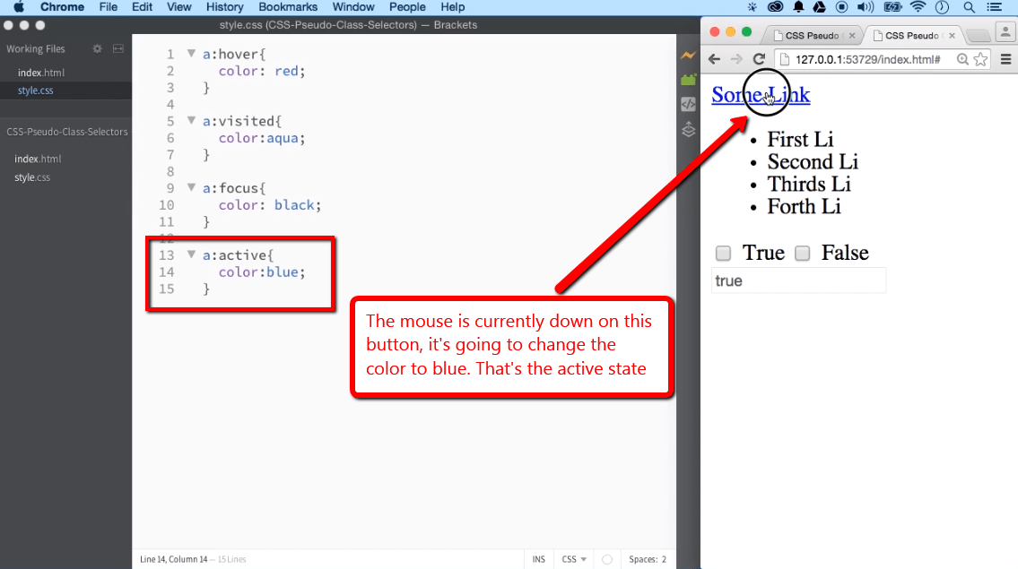 CSS Pseudo Class Selectors iLoveCoding