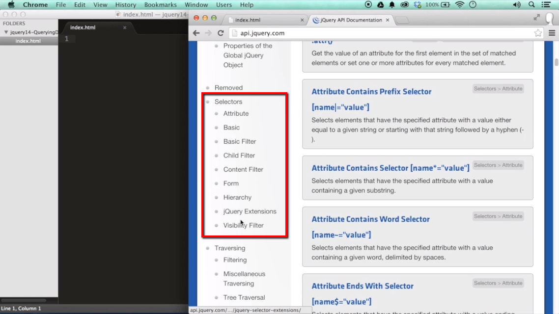 Find Something / Query the DOM with jQuery part 1 iLoveCoding