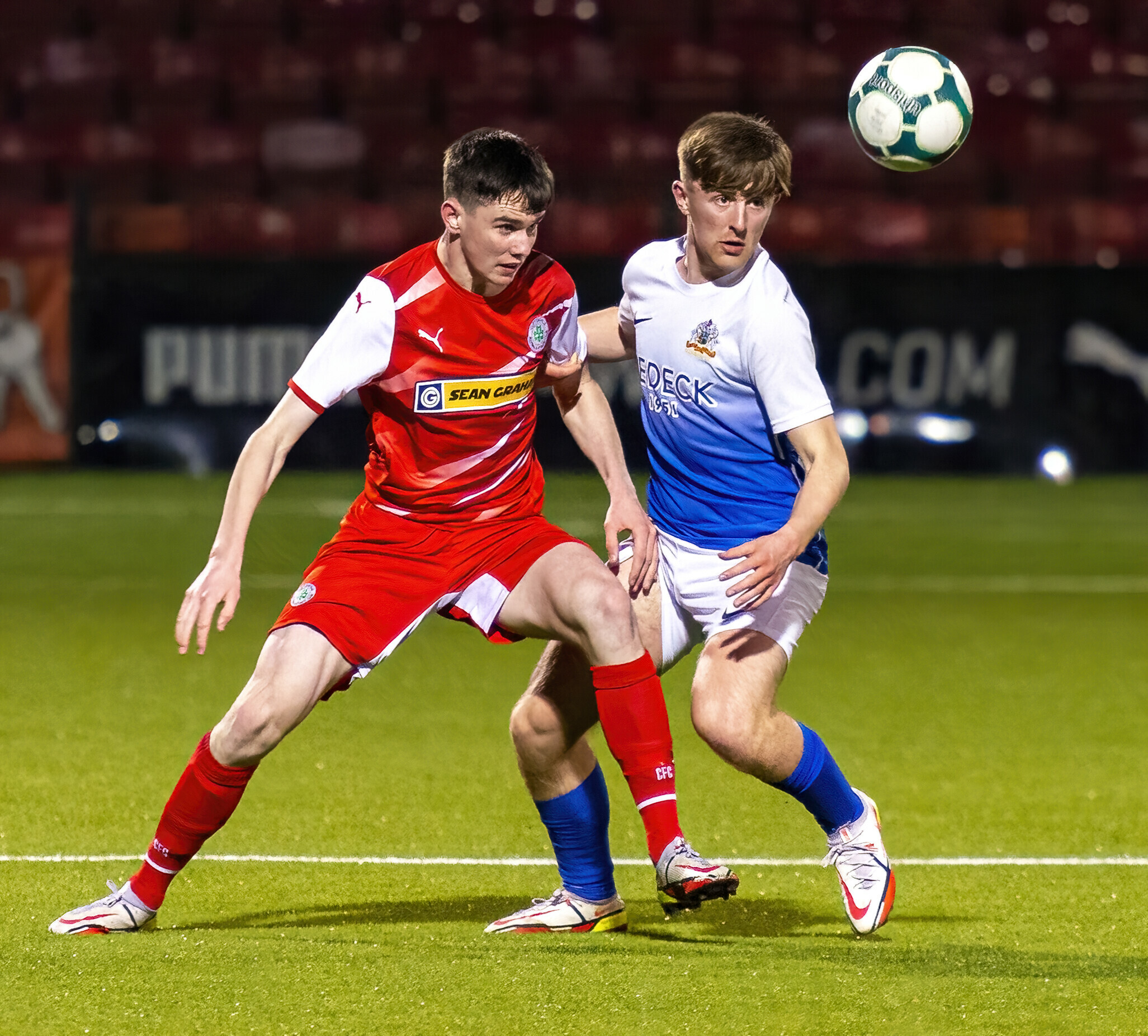 Cliftonville Olympic Vs Glenavon Reserves 54 Lensdump