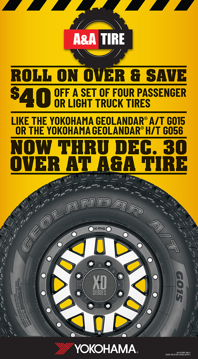 Save on Geolander Tires & More in Kerrville, TX A & A Tire Service Inc.