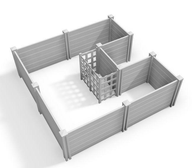 African Keyhole Composting Garden Fasci Garden