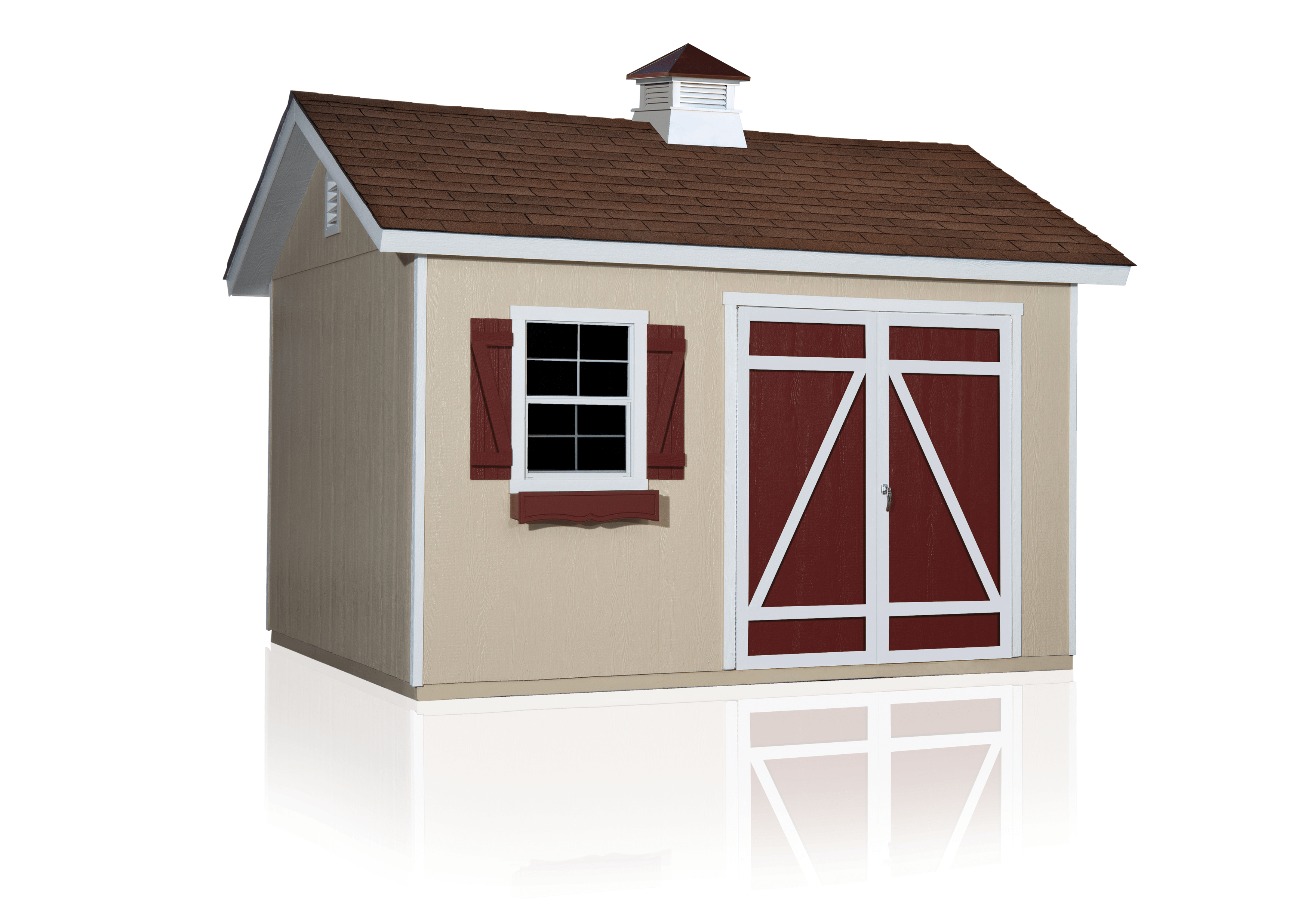 Heartland Stratford Saltbox Engineered Wood Storage Shed Dandk Organizer