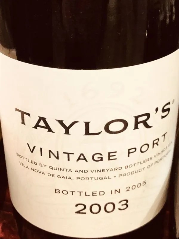 Taylor's 2003 Vintage Port 75clSeasonal Offers Cambridge Wine Merchants