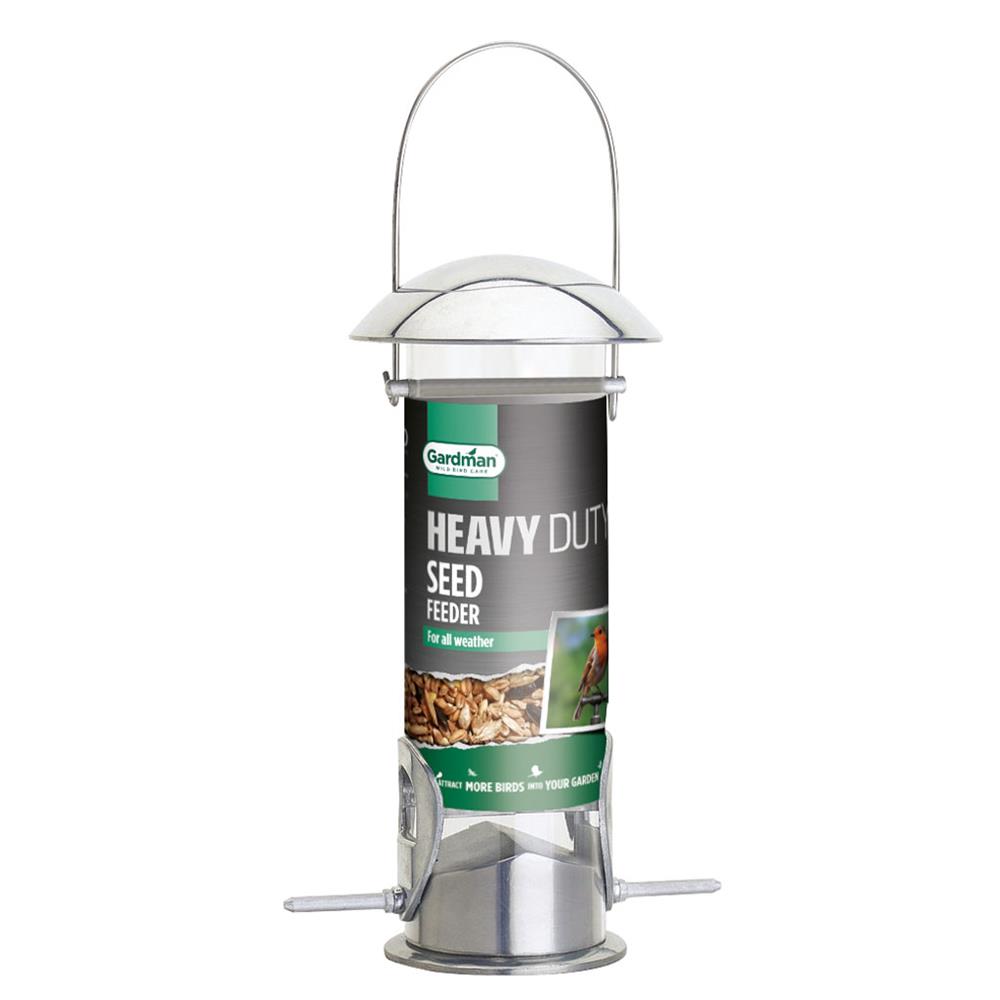 Gardman Heavy Duty Seed Feeder Bird Feeders Polhill Garden Centre
