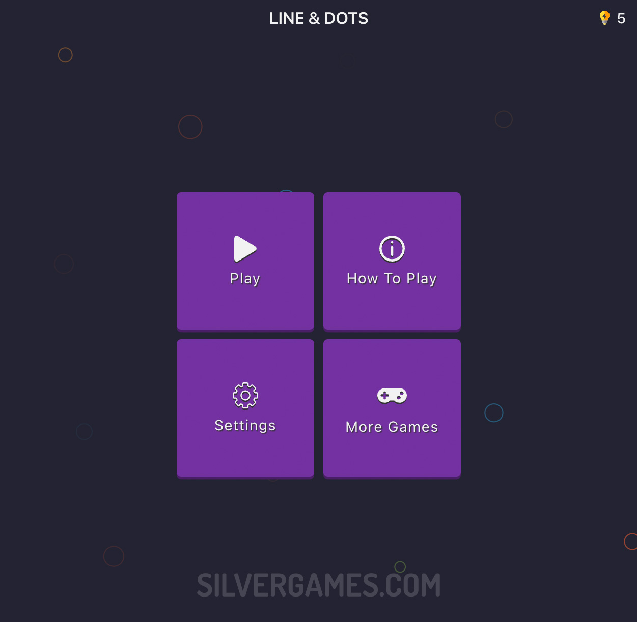 1Line Connect The Dots Play Online on SilverGames ???????