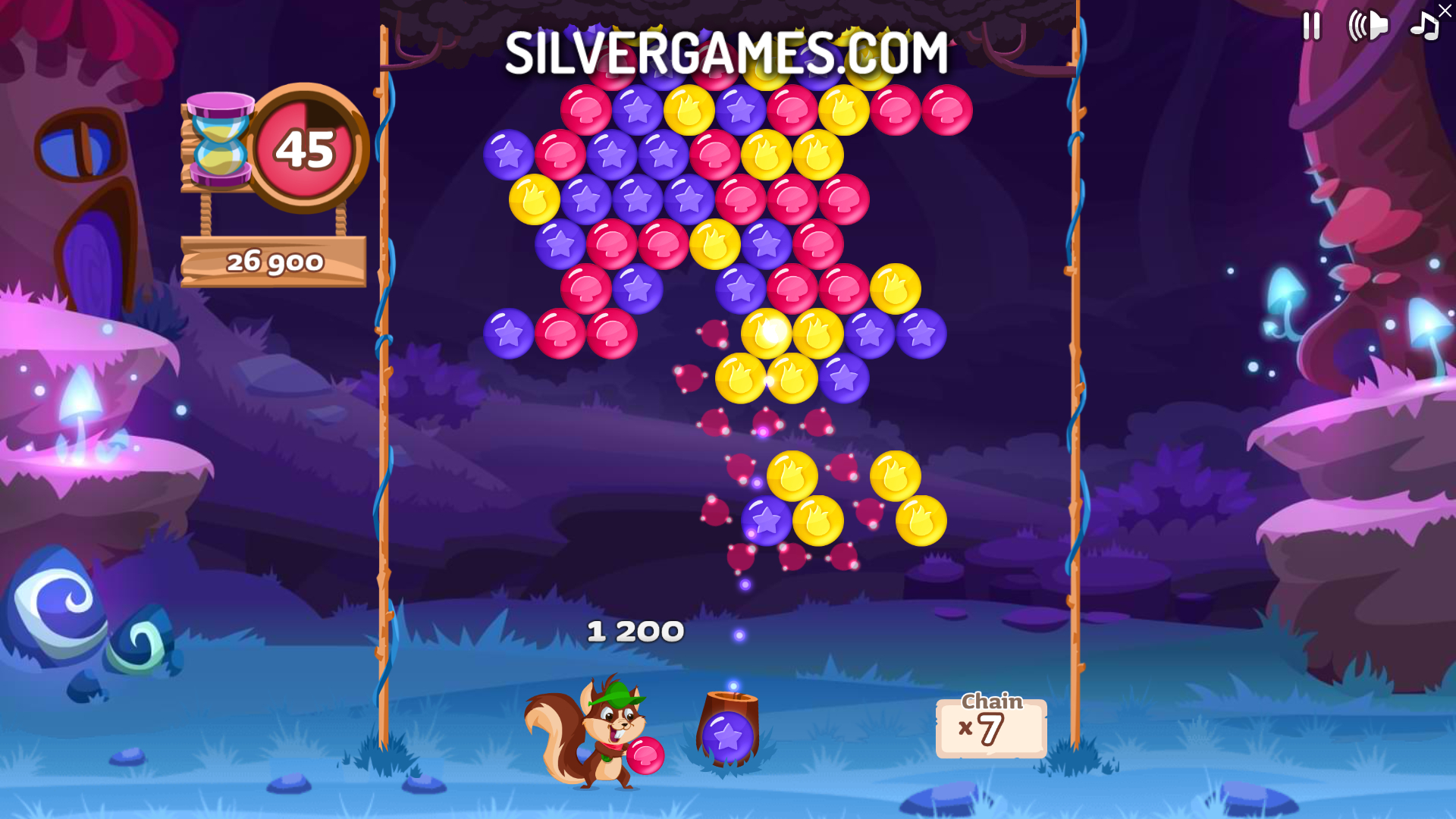 Bubble Woods Play Online on SilverGames 🕹️