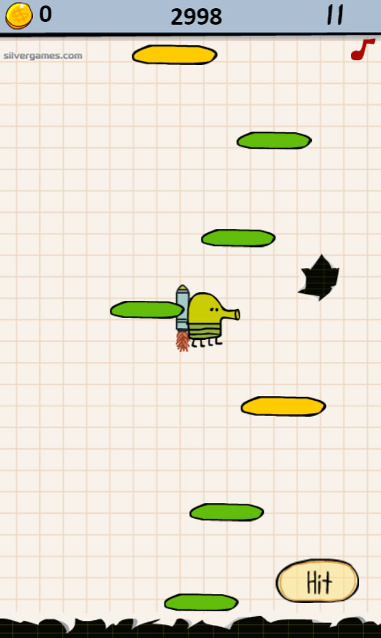 Doodle Jump Play Online on SilverGames 🕹️