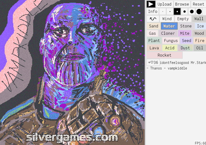 Falling Sand Play Online on SilverGames 🕹️