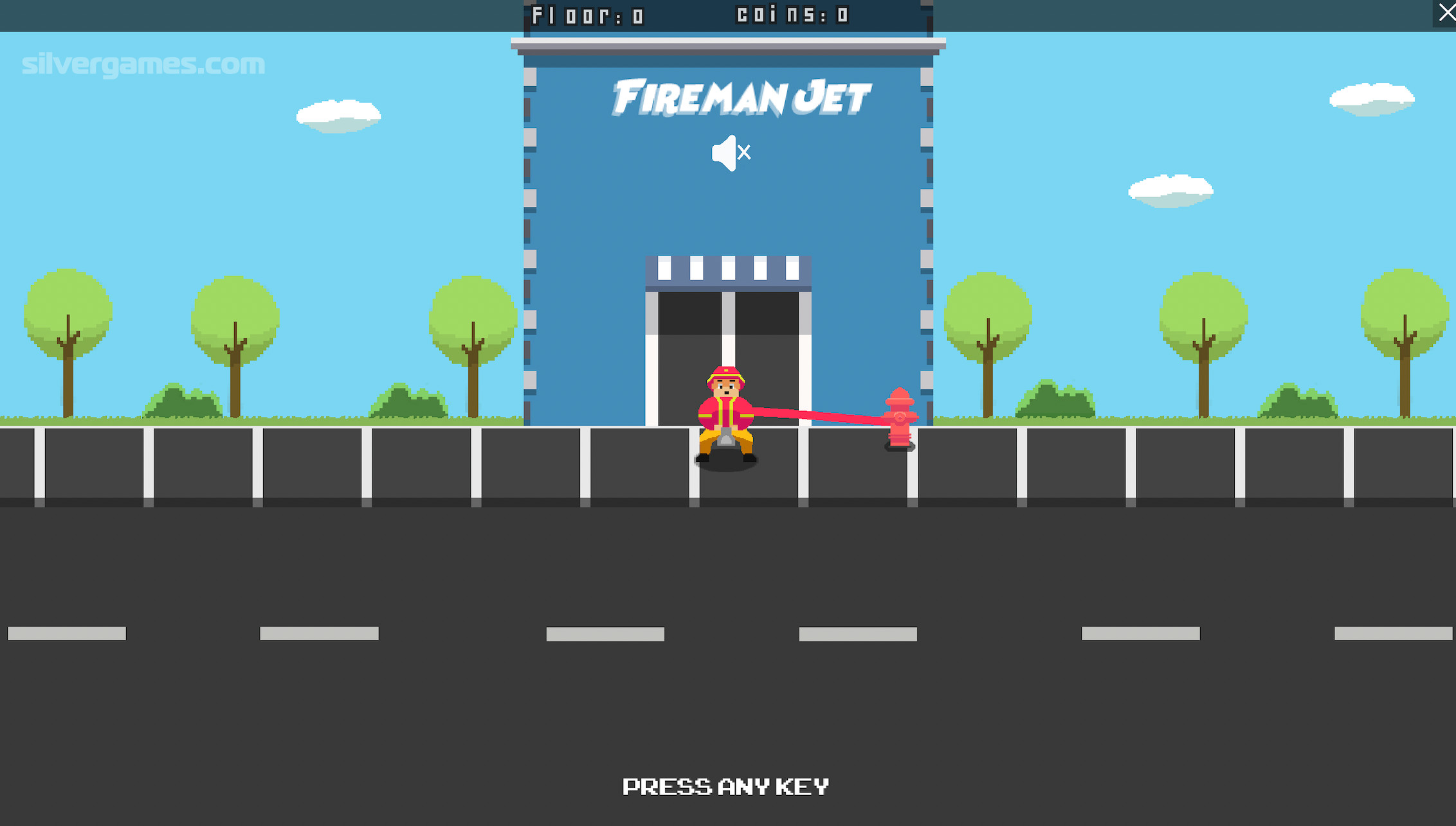 Fireman Jet Play Online on SilverGames 🕹️