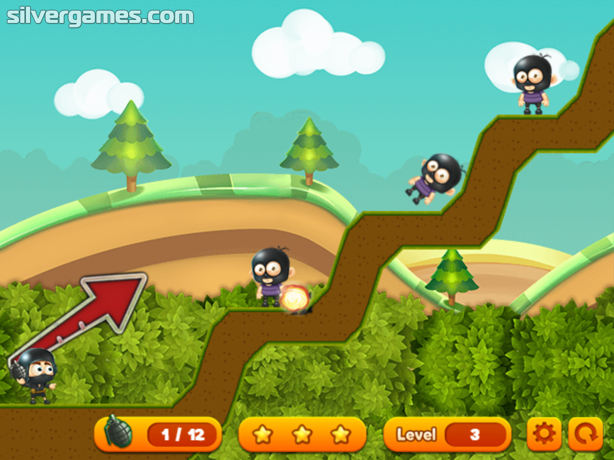 Grenade Toss Play Online on SilverGames 🕹️