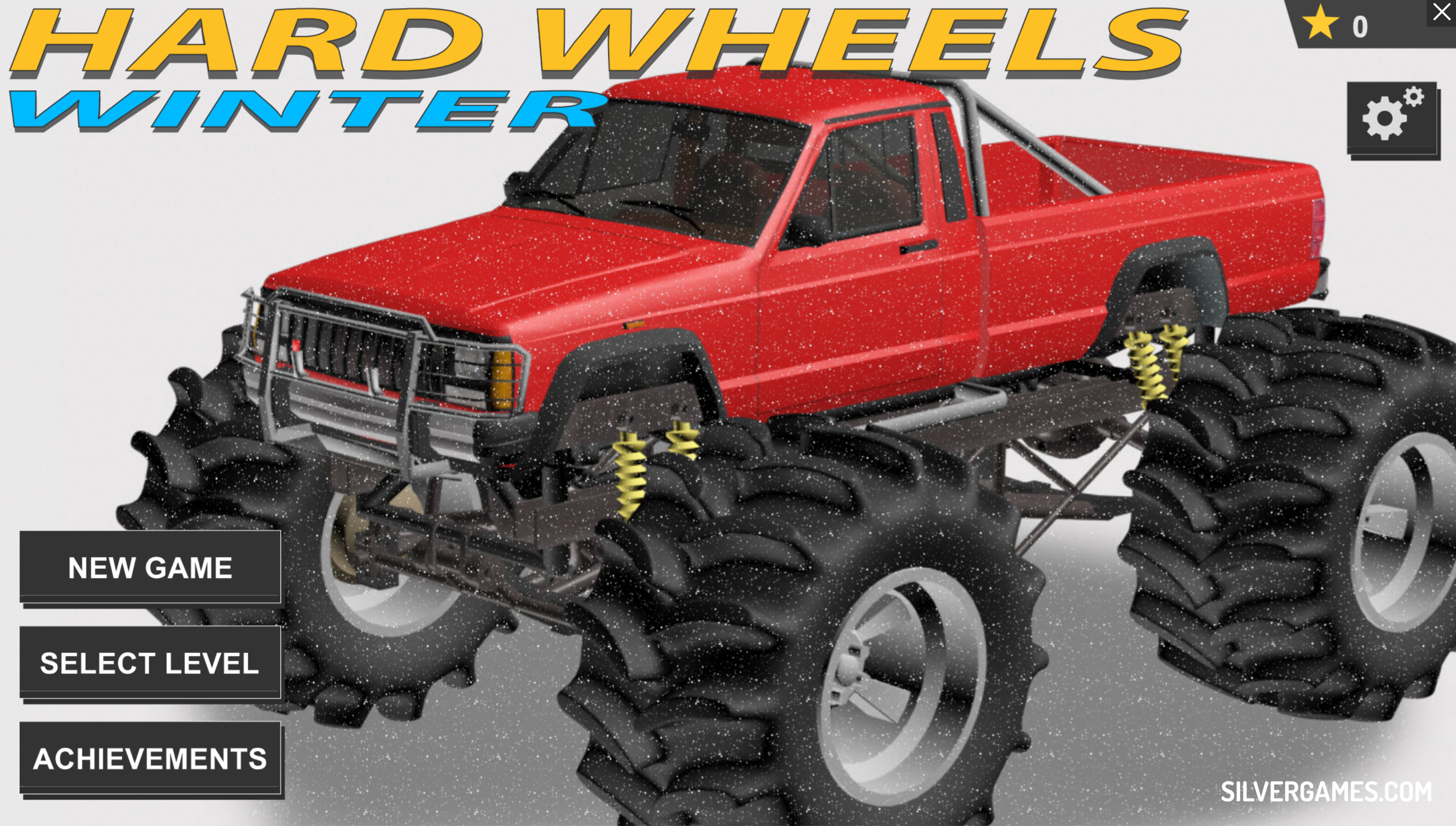 Hard Wheels Winter Play Online on SilverGames 🕹️
