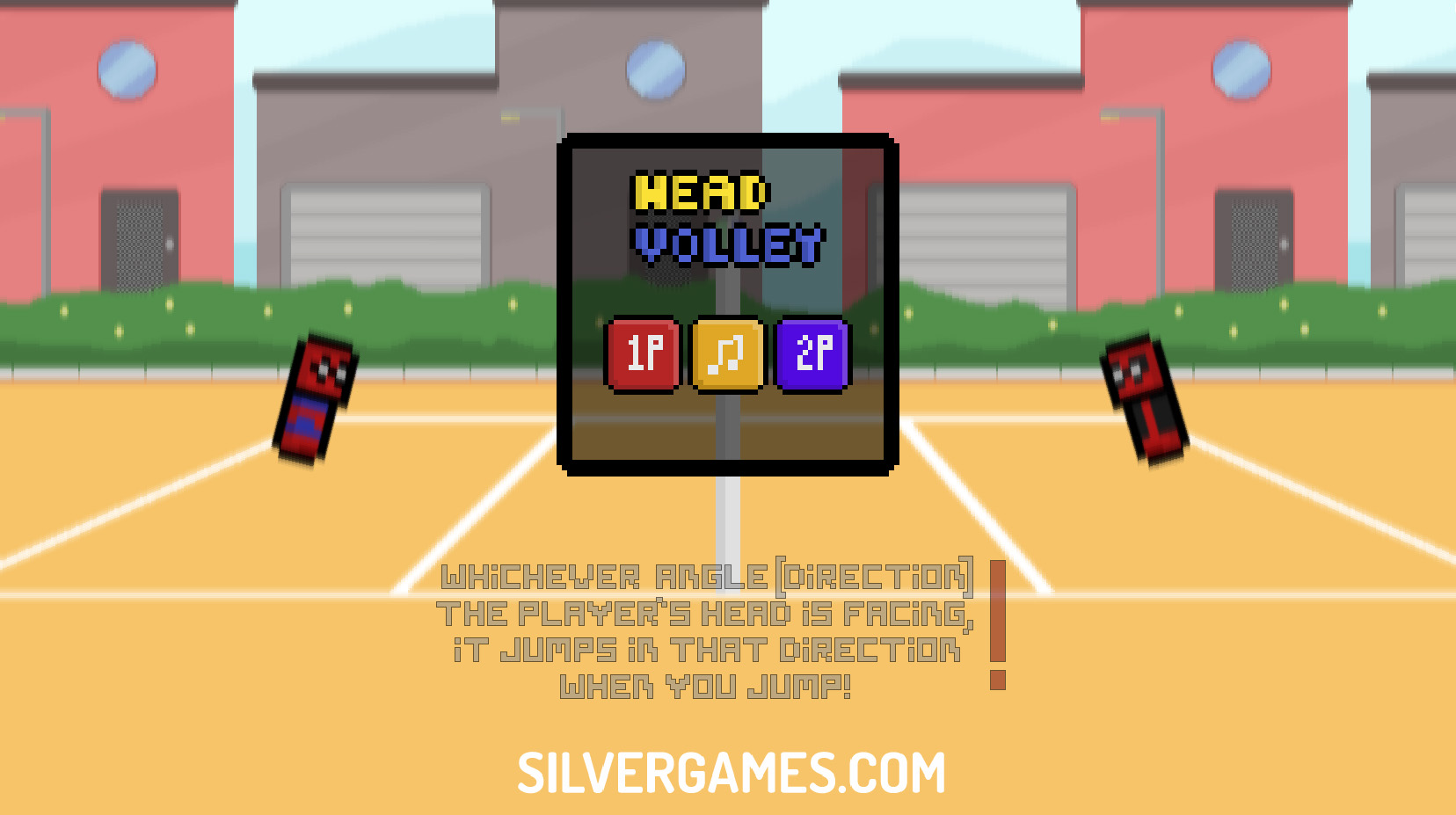 Head Volley Play Online on SilverGames 🕹️