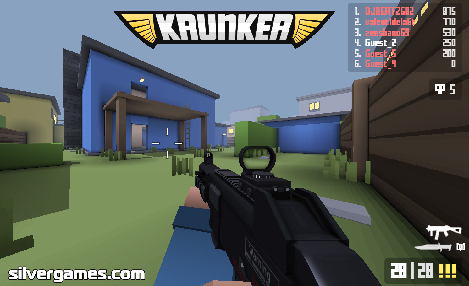 Krunker 在 在线玩 🕹️