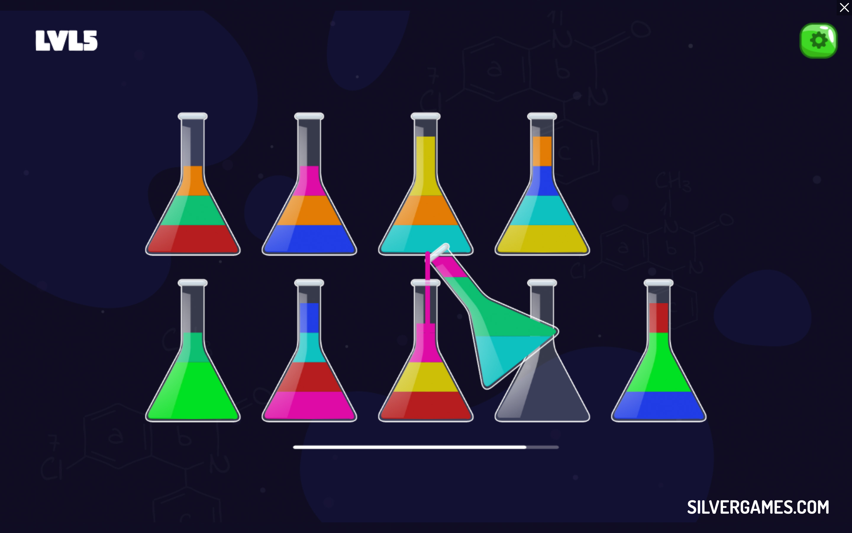 Liquid Sort Play Online on SilverGames 🕹️