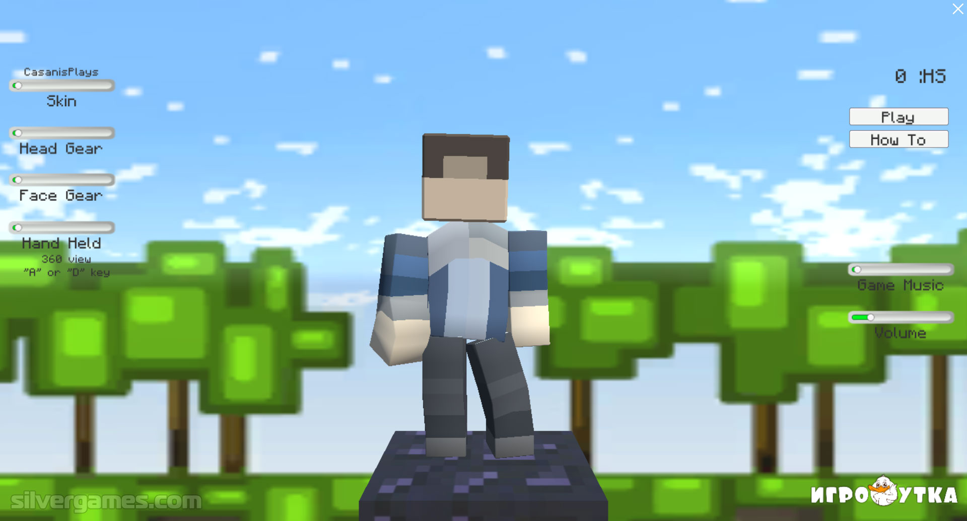 Minecraft Runner Play Online on SilverGames 🕹️