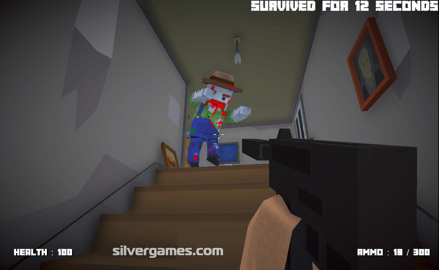 Mineworld Horror Play Online on SilverGames 🕹️