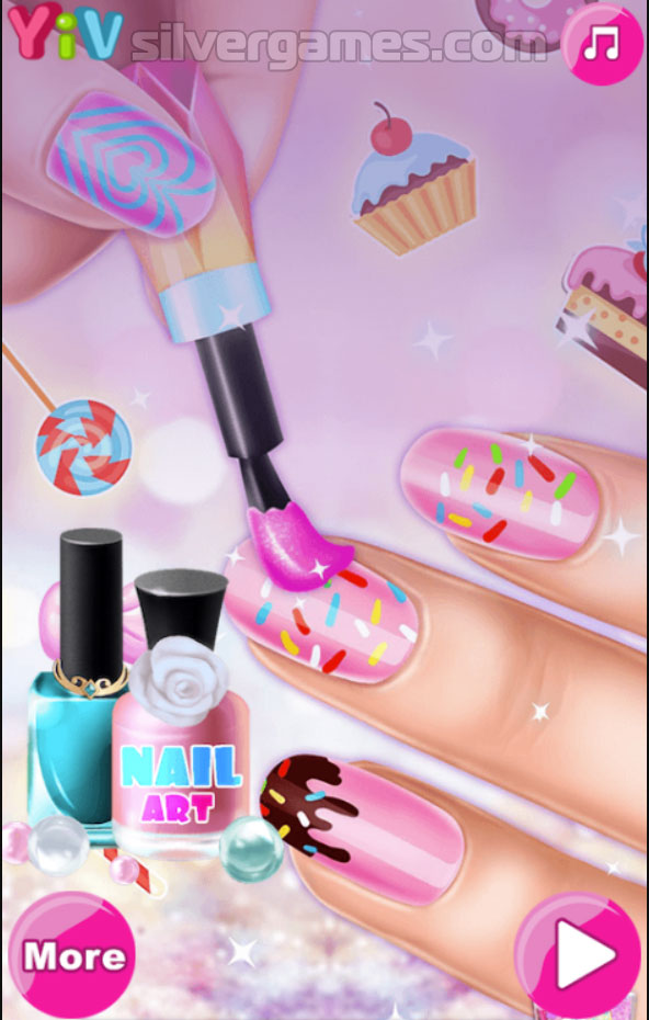 Nail Art Play Online on SilverGames 🕹️