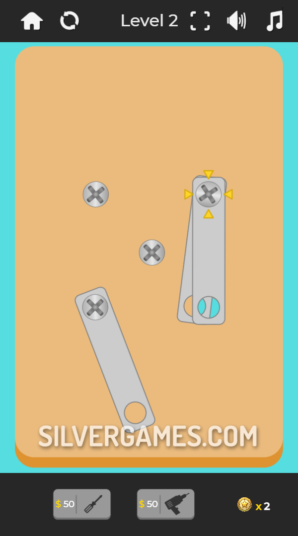 SchraubenMutternPuzzle Online Spielen auf SilverGames 🕹️