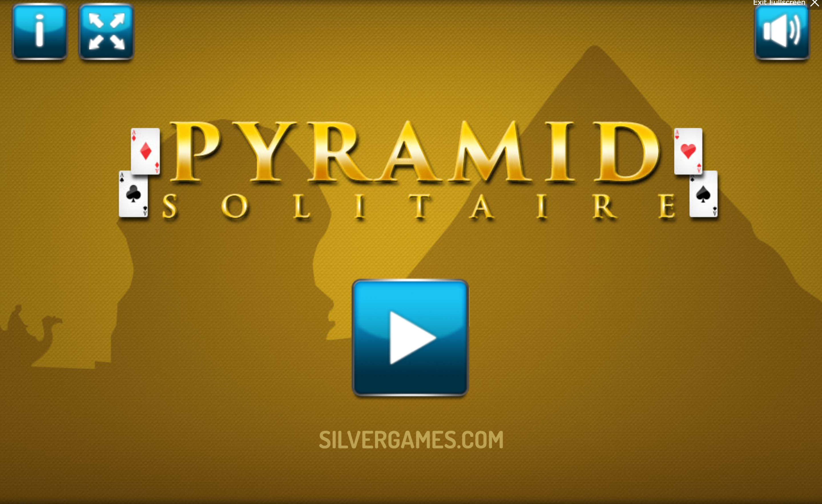 Pyramid Solitaire Play Online on SilverGames 🕹️