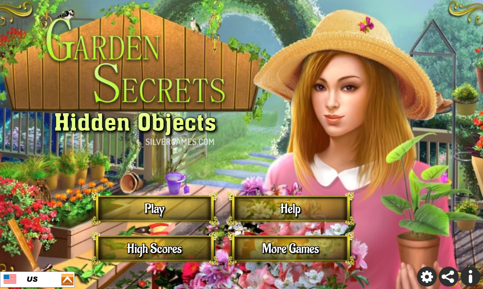 Secret Garden Hidden Objects Play Online on SilverGames 🕹️