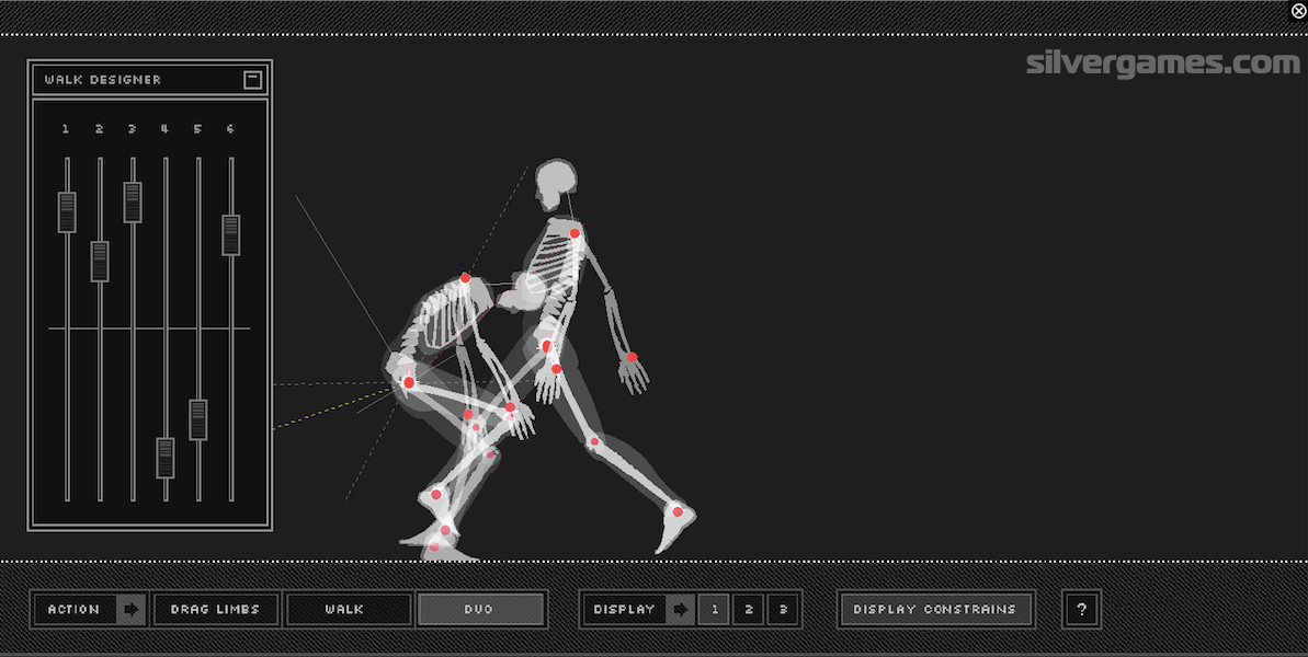 Skeleton Simulator - Play Online on SilverGames 🕹️