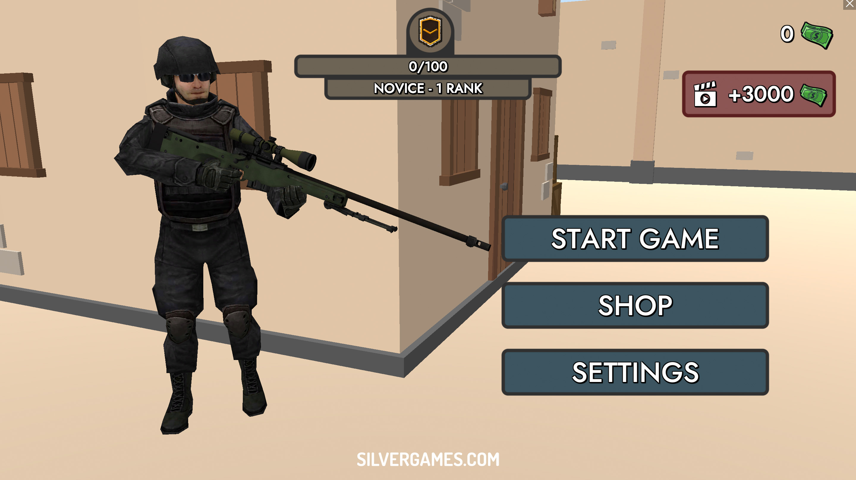 Sniper vs Sniper Play Online on SilverGames 🕹️