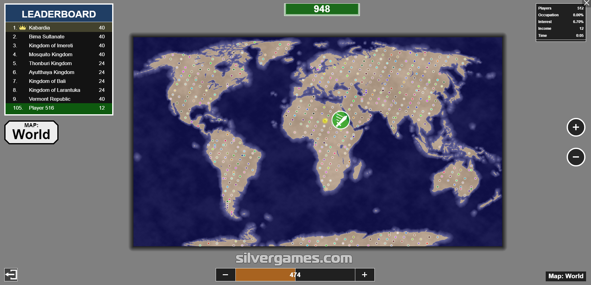 Territorial.io Play Online on SilverGames 🕹️