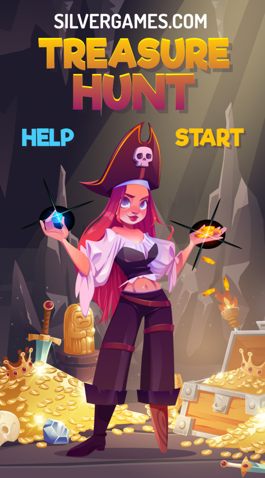 Treasure Hunt Play Online on SilverGames 🕹️