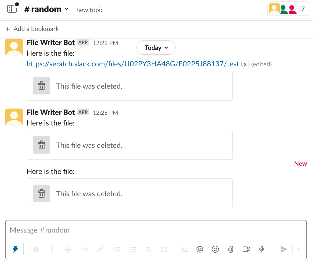 Uploading files with Python Slack