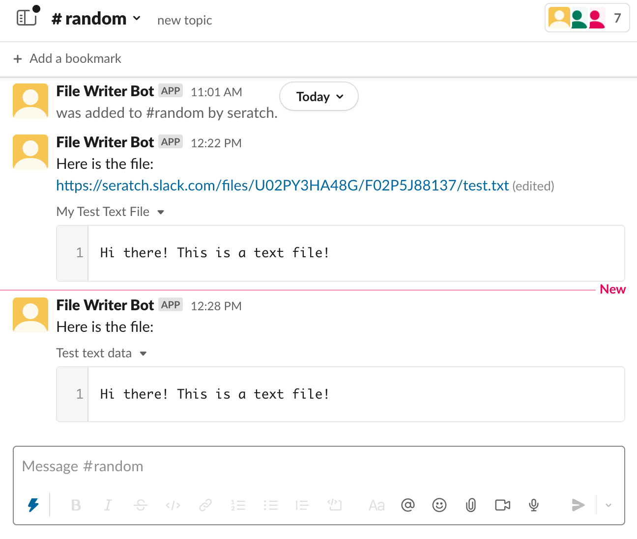 Uploading files with Python Slack