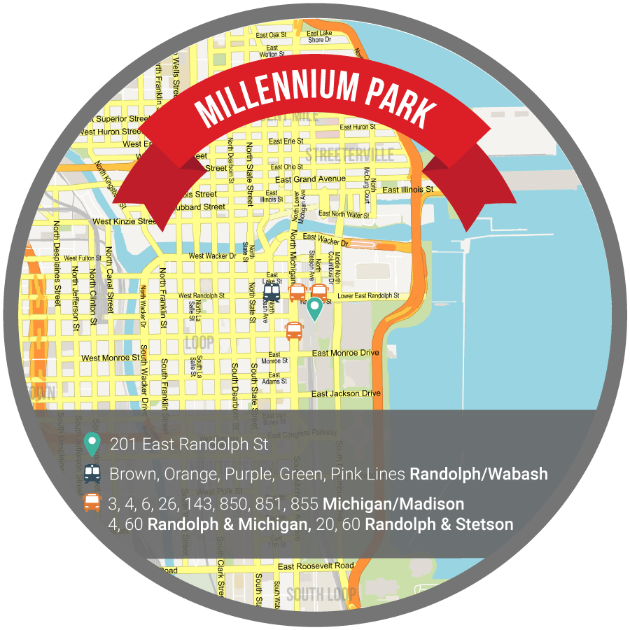Millennium Park Map