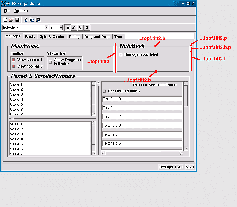 Tkinter, scrollbar, snippet, tk, Software widget, TCL, widget, python