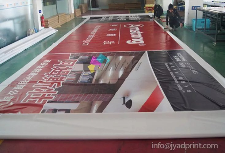Custom PVC Vinyl Banner Advertising Display Banners Printing, Wall