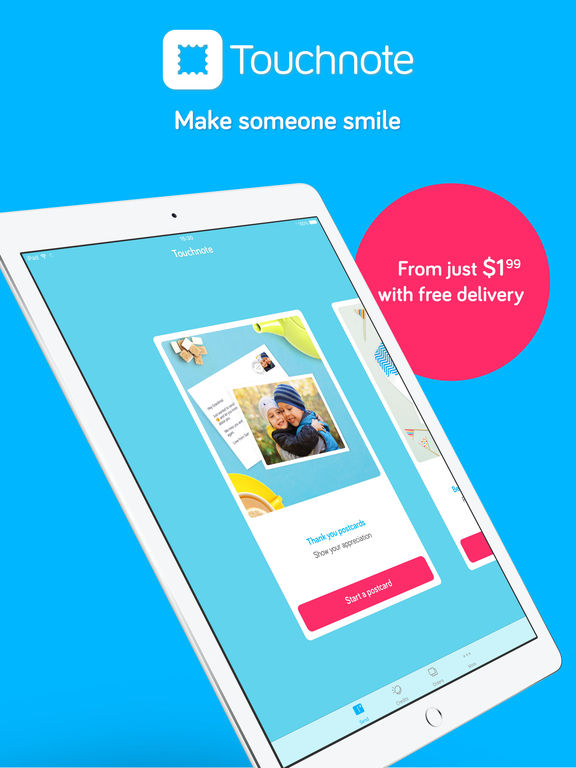 Touchnote The best postcards & greeting cards app AppRecs