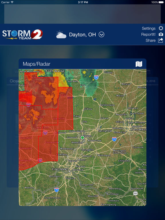WDTN Weather Dayton Radar & Forecasts appPicker