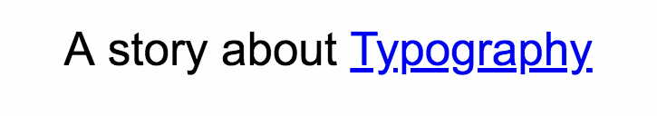 Underlined Links Introduction to Accessibility