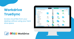 Using the Zoho CRM Workdrive TrueSync - A1CRM