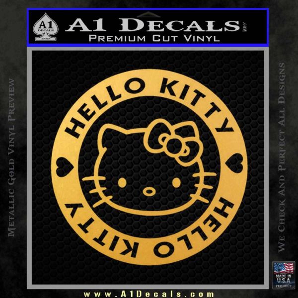 Hello Kitty Decal Sticker Intricate » A1 Decals