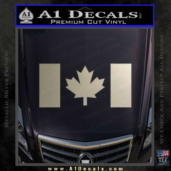 Canadian Flag Decal Sticker » A1 Decals