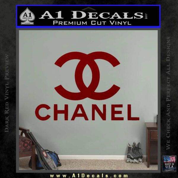 Chanel Full Decal Sticker » A1 Decals