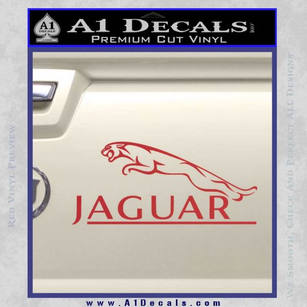 Jaguar Logo Decal Sticker » A1 Decals