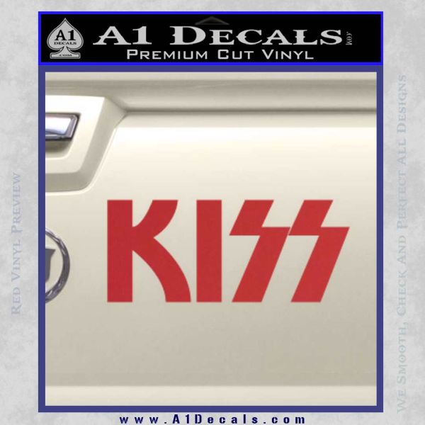 KISS Decal Sticker TXT » A1 Decals