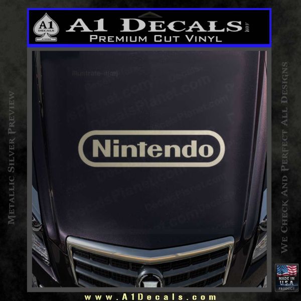 Nintendo Decal Sticker 2 Pack » A1 Decals