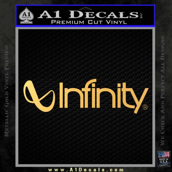Infinity Audio Decal Sticker » A1 Decals