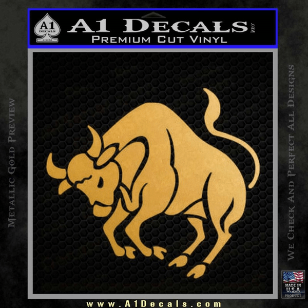 Taurus Decal Sticker Bull » A1 Decals