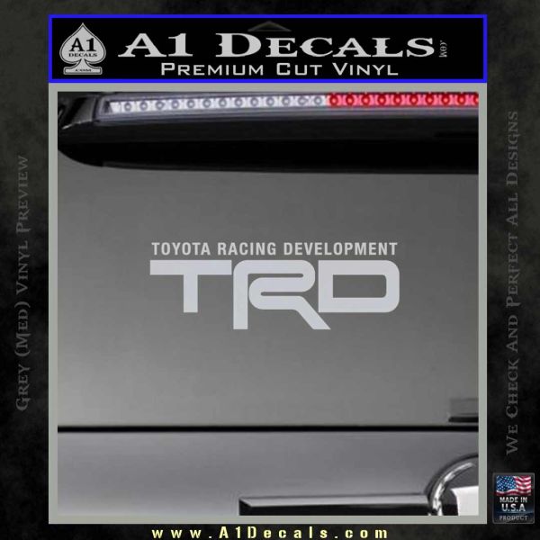 Toyota TRD Decal Sticker Racing Development D1 » A1 Decals
