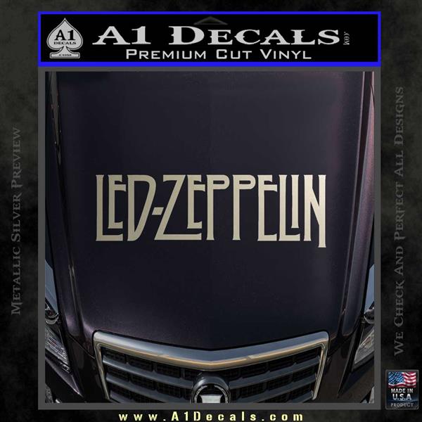 Led Zeppelin Decal Sticker Logo » A1 Decals