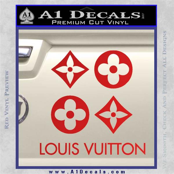 Louis Vuitton D4 Decal Set Sticker » A1 Decals