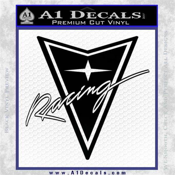 Pontiac Racing Decal Sticker DRT » A1 Decals